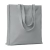 140gr/m² cotton shopping bag in Grey