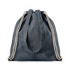 140gr/m² recycled fabric bag in Blue