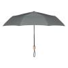 21 inch RPET foldable umbrella in Grey