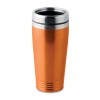 Double wall travel cup in Orange