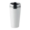 Double wall travel cup in White