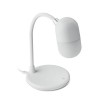 Wireless charging lamp speaker in White