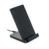Bamboo wireless charge stand5W in Black