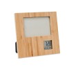 Photo frame with weather statio in Brown