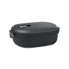 PP lunch box with air tight lid in Black