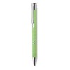 Wheat Straw/ABS push type pen in Green