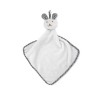 Plush rabbit design baby towel in White