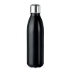 Glass drinking bottle 650ml in Black