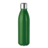 Glass drinking bottle 650ml in Green