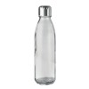 Glass drinking bottle 650ml in Grey