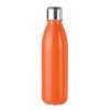 Glass drinking bottle 650ml in Orange