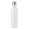 Glass drinking bottle 650ml in White