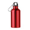 400 ml aluminium bottle in Red