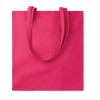 180gr/m² cotton shopping bag in Pink