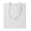 180gr/m² cotton shopping bag in White