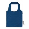 Foldable RPET shopping bag in Blue