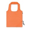 Foldable RPET shopping bag in Orange