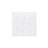 RPET cleaning cloth 13x13cm in White
