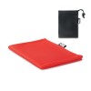 RPET sports towel and pouch in Red
