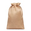 Large jute gift bag 30x47 cm in Brown