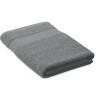 Towel organic cotton 140x70cm in Grey