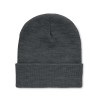 Beanie in RPET with cuff in White