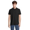 PULSE - PULSE U NISEX POLO in Black