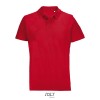 PULSE - PULSE U NISEX POLO in Red