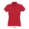 PASSION WOMEN POLO 170g in Red