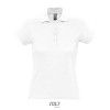 PASSION WOMEN POLO 170g in White