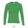 MAJESTIC LG SLEEVE T-SHIRT in Green
