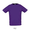 SPORTY MEN T-Shirt in Purple