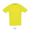 SPORTY MEN T-Shirt in Yellow