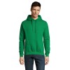 SLAM Unisex Hooded Sweater in Green