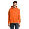 SLAM Unisex Hooded Sweater in Orange
