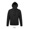 SNAKE Hood Sweater in Black