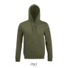 SNAKE Hood Sweater in Green