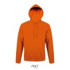 SNAKE Hood Sweater in Orange