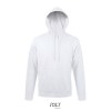 SNAKE Hood Sweater in White