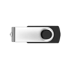 Twister USB Flash Drive in black