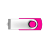 Twister USB Flash Drive in magenta