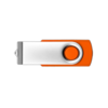 Twister USB Flash Drive in orange