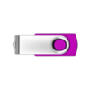 Twister USB Flash Drive in purple