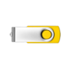 Twister USB Flash Drive in yellow