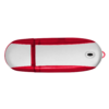 Alu USB Flash Drive in red