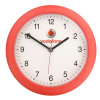 Michigan 30cm Wall Clock in red