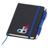 Small Noir Notebook (Curvy) in blue-digital