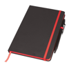 Medium Noir Edge Notebook in red