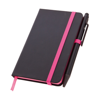 Noir Edge Notebook in pink