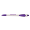 Zing Ballpen in white-and-purple